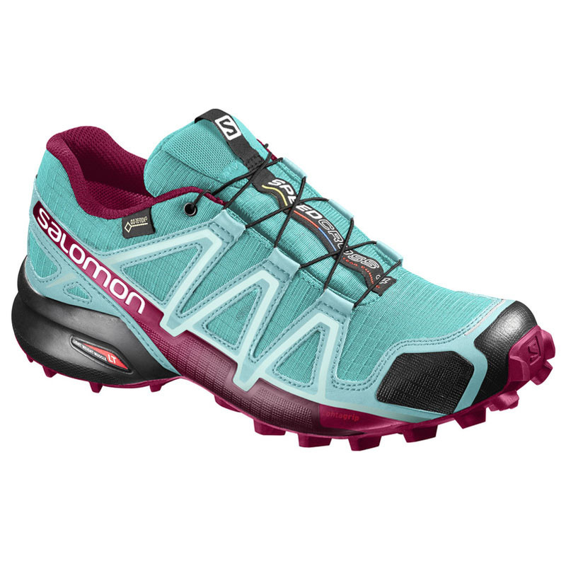 Zapatilla Salomon Speedcross 4 GTX W Turquoise/Fucsie