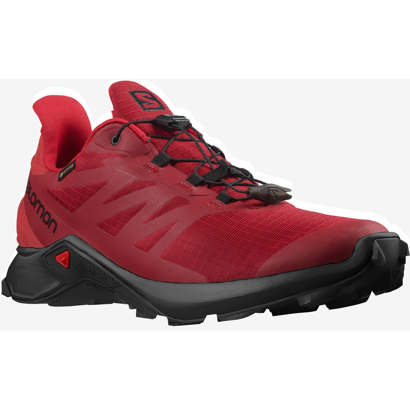 Chaussure Salomon Supercross 3 GTX Rouge