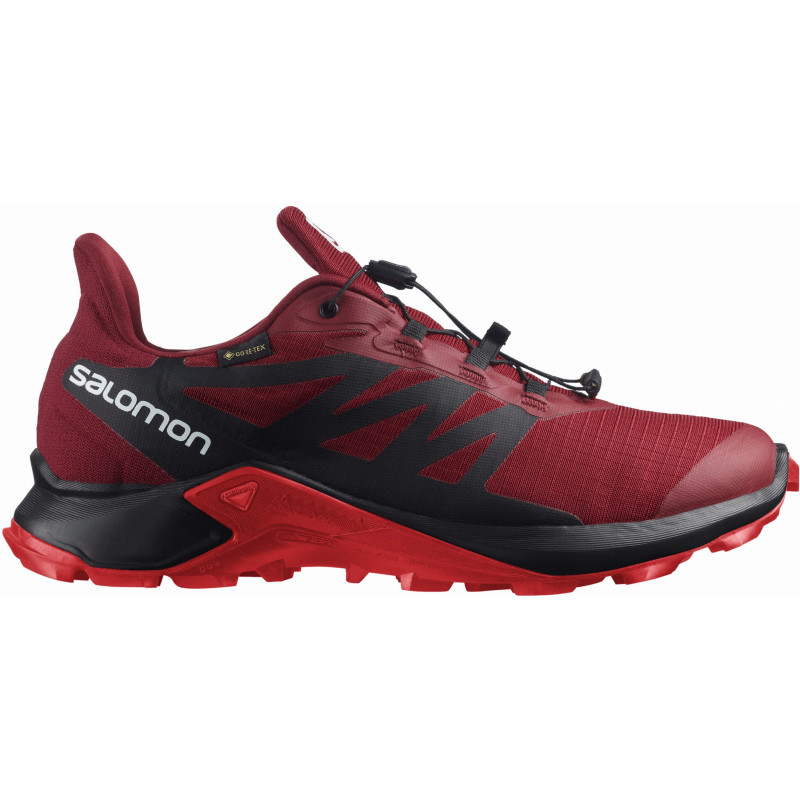 Chaussure Salomon Supercross 3 GTX Rouge/Noir