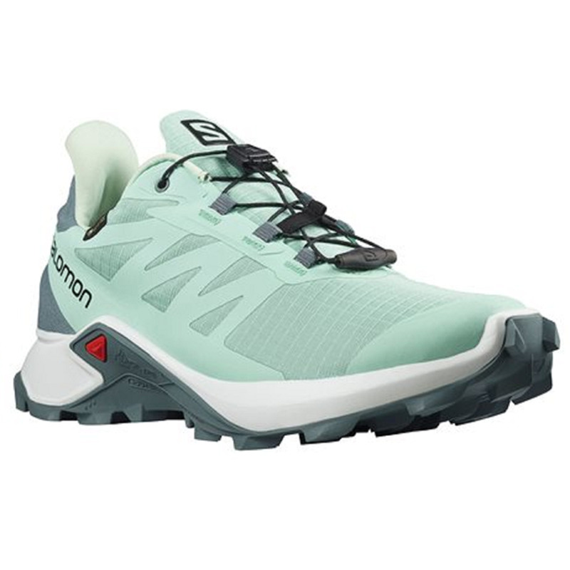 Chaussures Salomon Supercross 3 GTX W Vert Eau