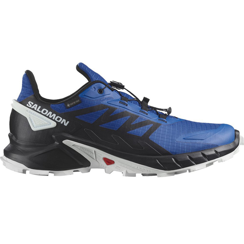 Chaussure Salomon Supercross 4 GTX Bleu/Noir