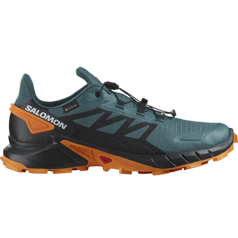 Chaussure Salomon Supercross 4 GTX Vert/Noir