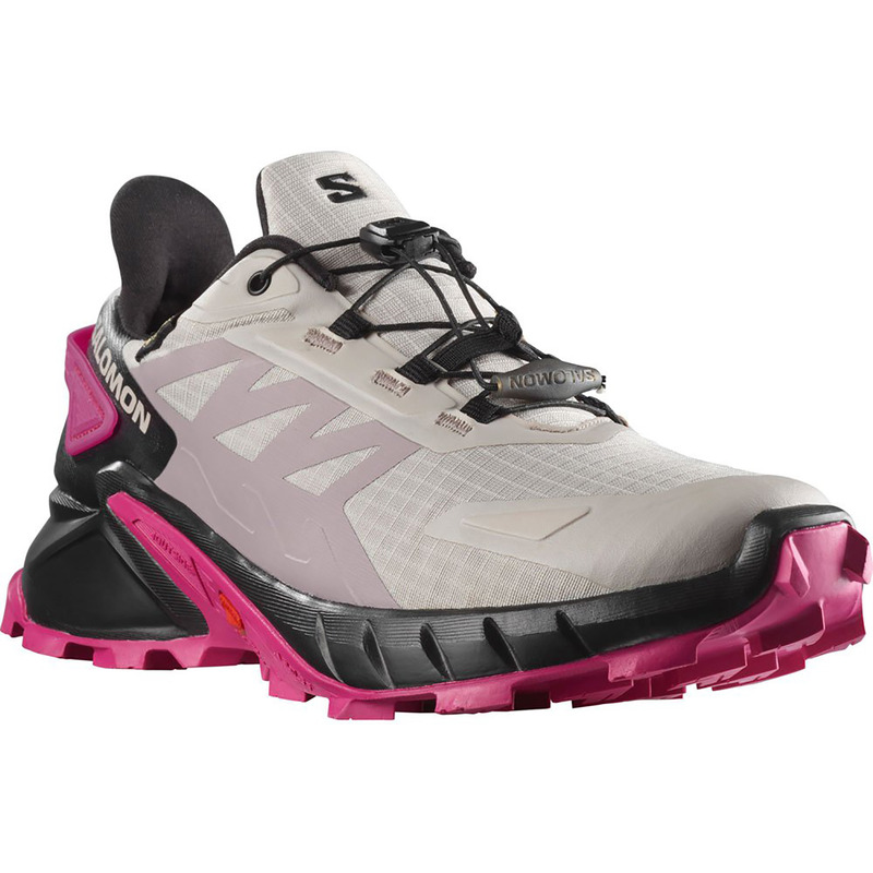 Chaussures Salomon Supercross 4 GTX W Rose/Gris/Noir