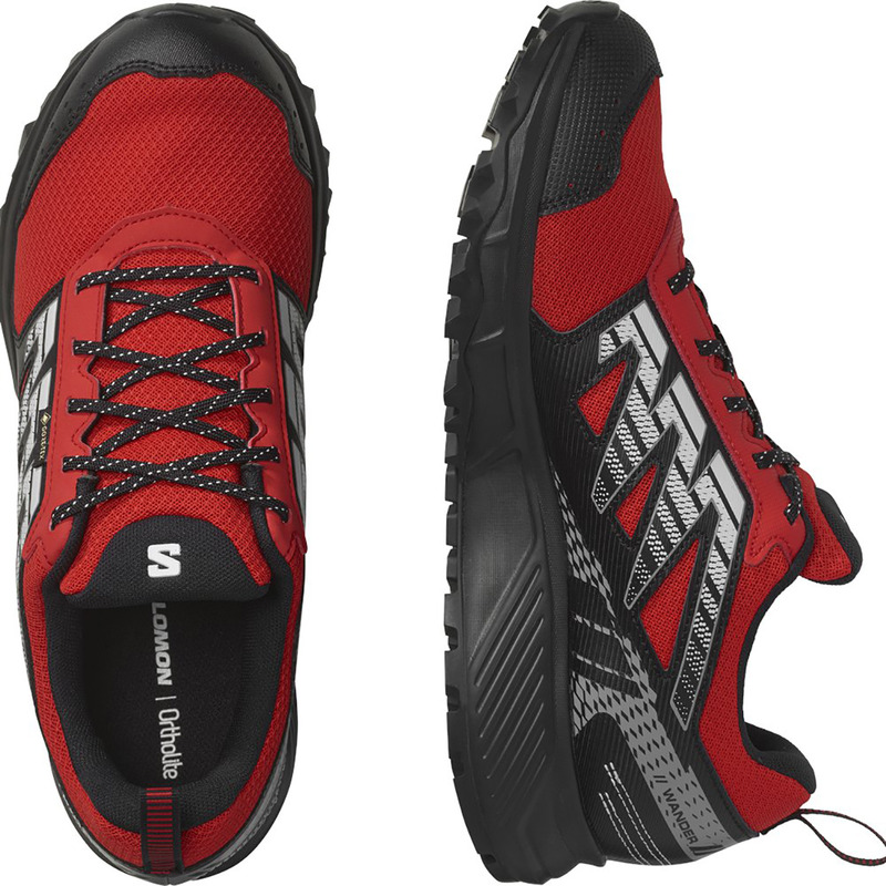 Chaussure Salomon Wander GTX Rouge/Noir