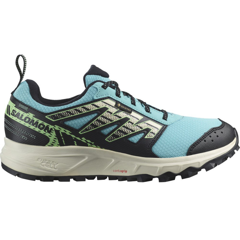 Chaussure Salomon Wander GTX W Bleu/Noir