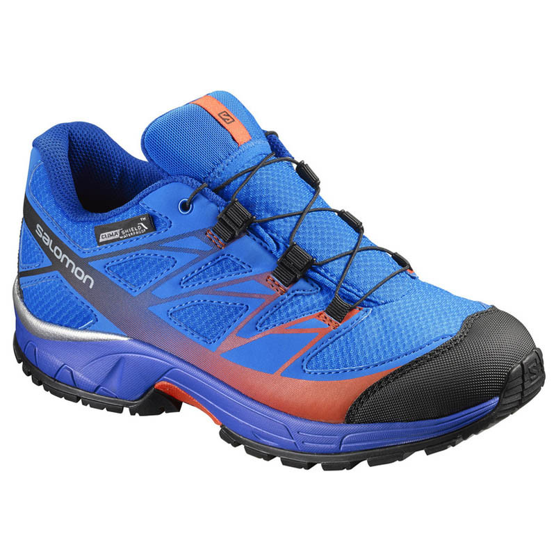 Zapatilla Ailes Salomon CSWP K Bleu/Rojo/Negro