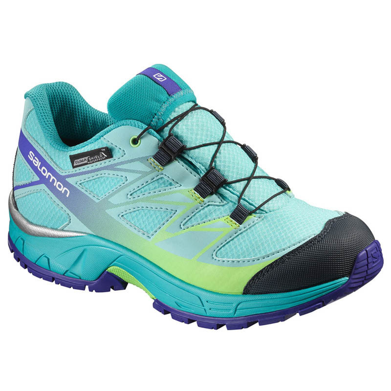 Zapatilla Ailes Salomon CSWP K Turquesa/Verde/Marine