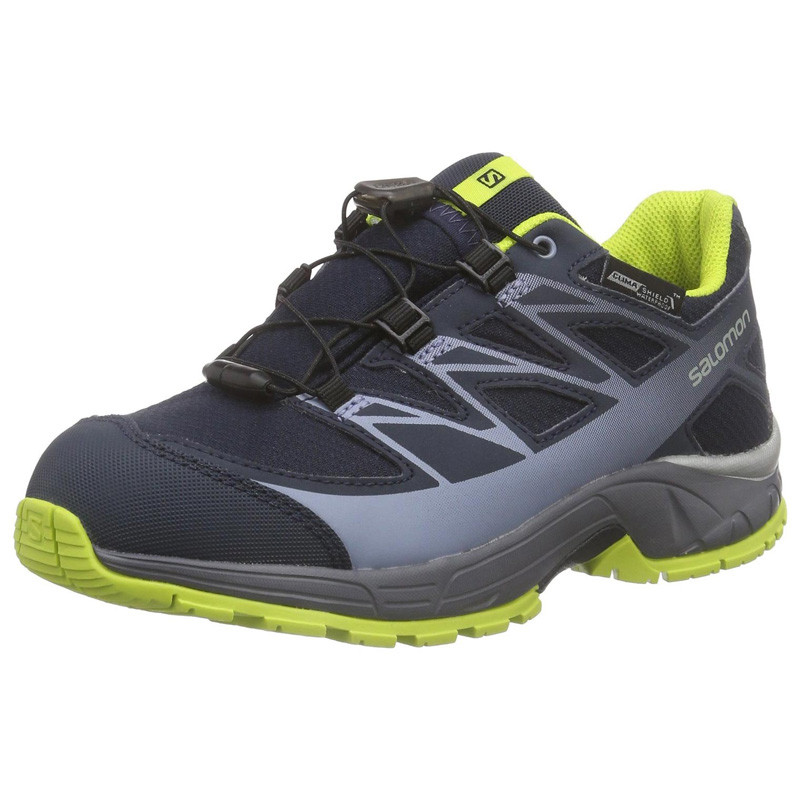 Zapatilla Ailes Salomon CS WP J Marino/Gris/Amarillo