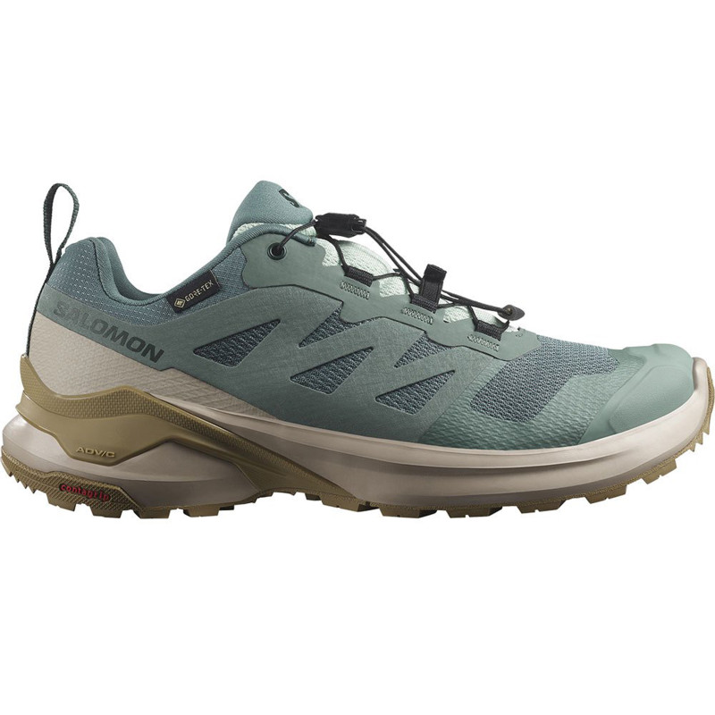 Chaussure Salomon X-Adventure GTX W Aquamarine/Beige