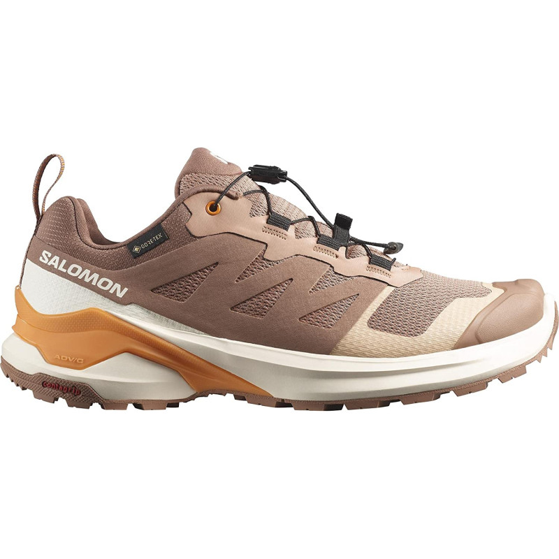 Chaussure Salomon X-Adventure GTX W Marron/Rose