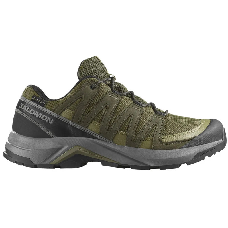 Chaussures Salomon X-Adventure Recon GTX vertes