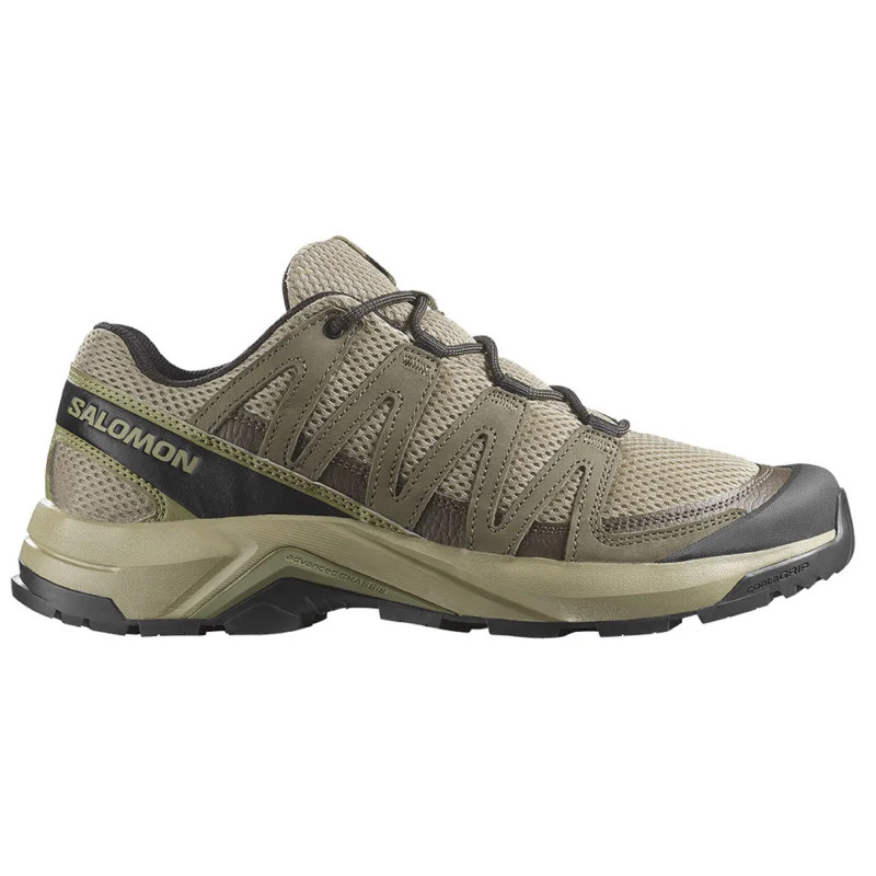 Chaussure Salomon X-Adventure Recon Vert/Beige