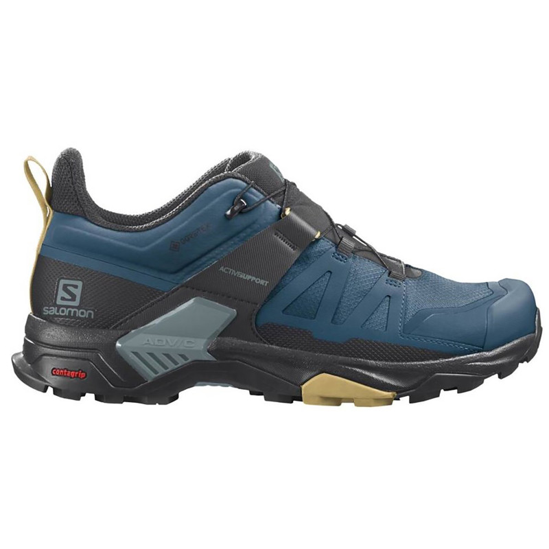 Chaussure Salomon X Ultra 4 GTX Bleu/Noir