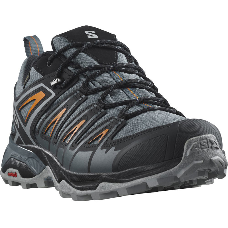 Chaussure Salomon X Ultra Pioneer GTX Gris/Moutarde