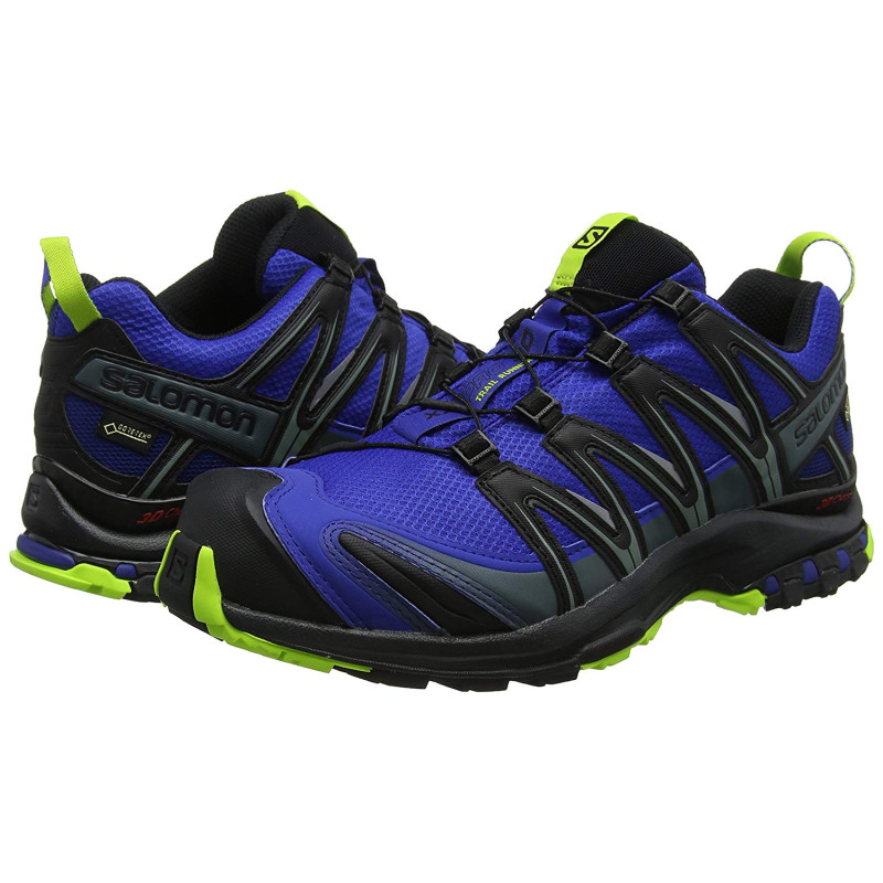 Zapatillas Salomon XA PRO 3D GTX Bleu/Négro/Lima