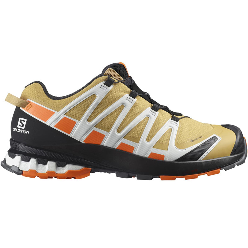 Chaussure Salomon XA Pro 3D V8 GTX Moutarde/Blanc