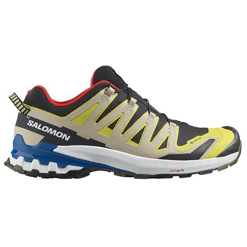 Chaussure Salomon XA PRO 3D V9 GTX Jaune/Noir