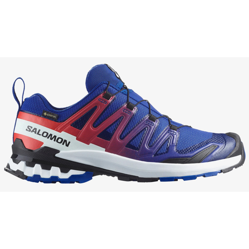 Zapatilla Salomon XA PRO 3D V9 GTX Blue/Rojo Team