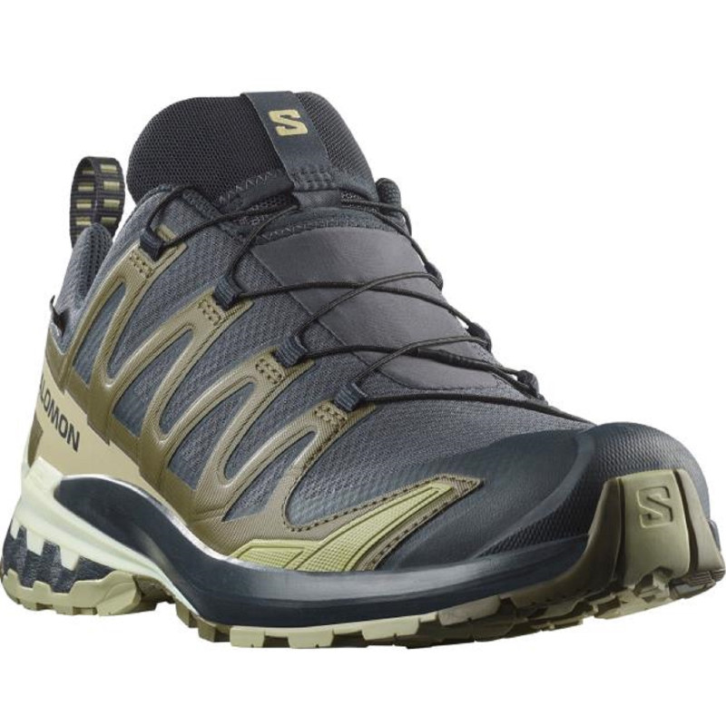 Chaussure Salomon XA Pro 3D V9 GTX Gris/Olive