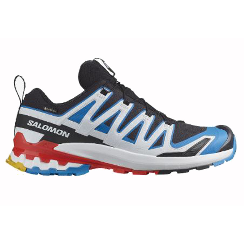 Chaussure Salomon XA PRO 3D V9 GTX Noir/Bleu/Rouge