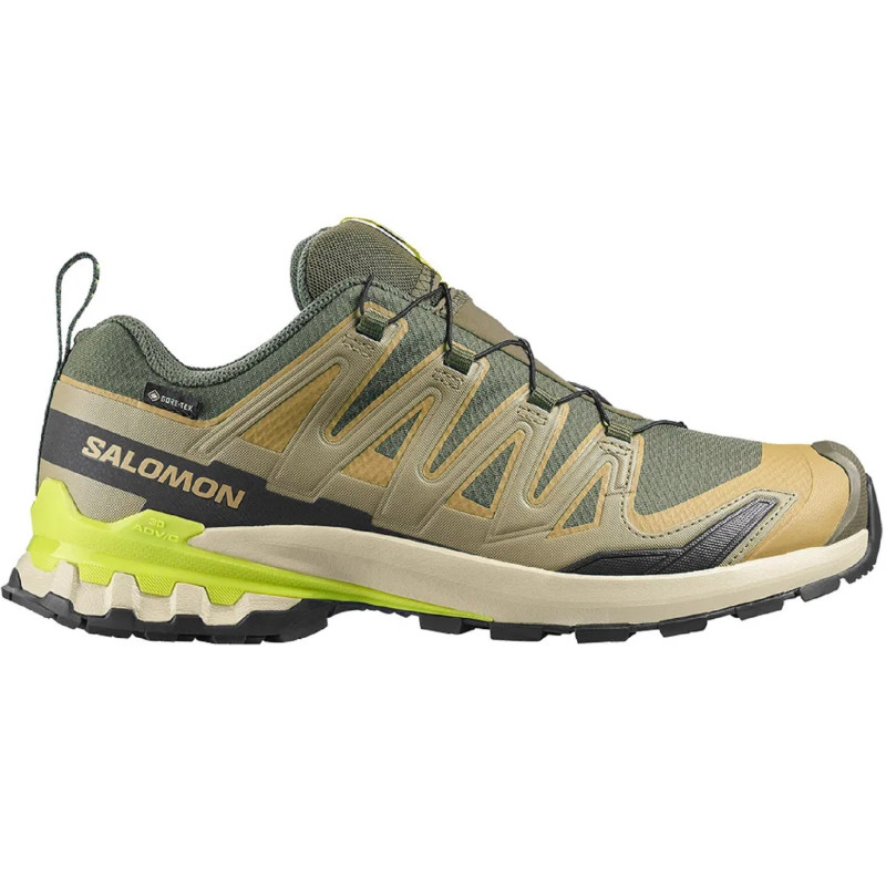 Zapatilla Salomon XA PRO 3D V9 GTX Green Forest/Mostaza