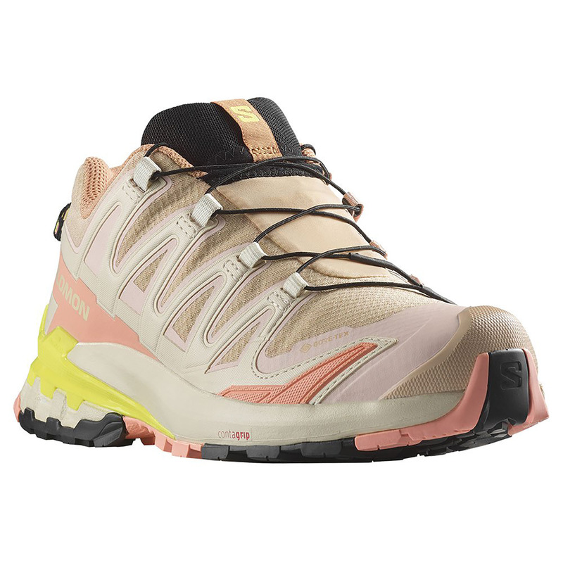 Chaussure Salomon XA PRO 3D V9 W GTX Beige/Rose