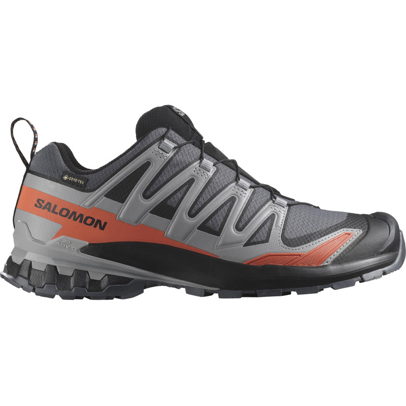Chaussure de trail Salomon XA PRO 3D V9 Wide GTX Gris/Tile