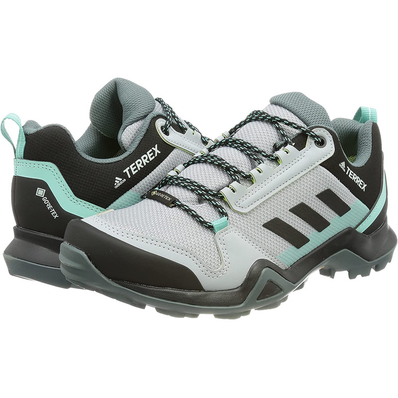 Chaussures Adidas Terrex AX3 GTX W Gris / Turquoise