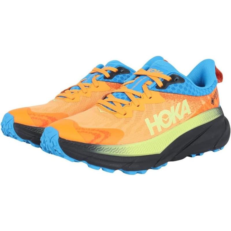 Chaussures Hoka Challenger ATR 7 GTX Orange/Bleu/Noir