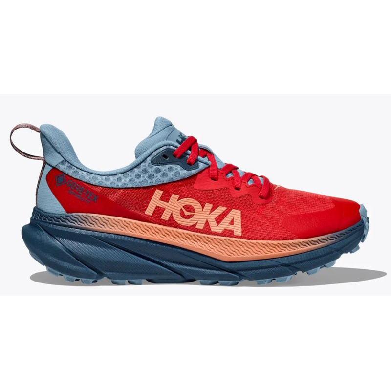 Chaussures Hoka Challenger ATR 7 GTX W Rouge/Rose/Bleu