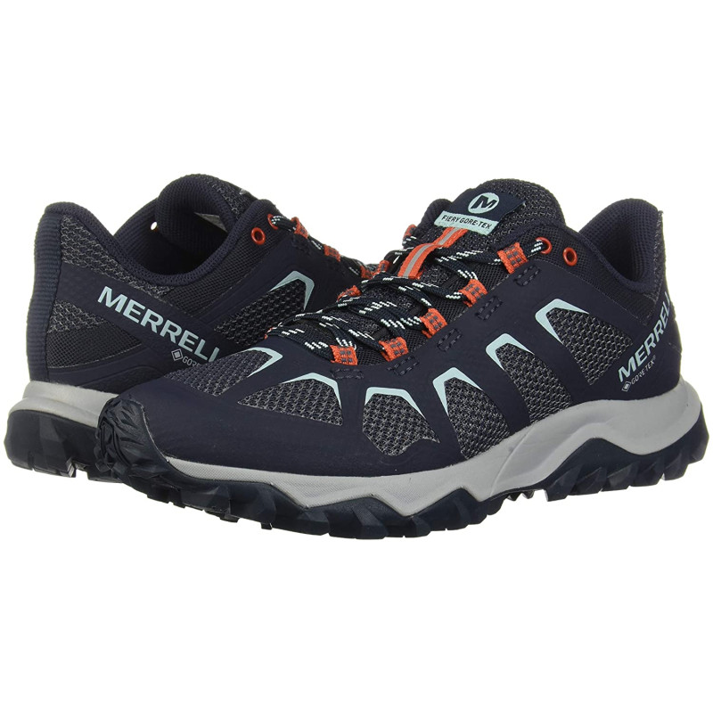 Zapatillas Merrell Fiery GTX W Bleu/Coral