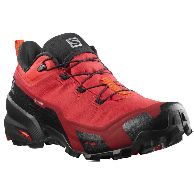 Chaussures Salomon Cross Hike GTX rouge