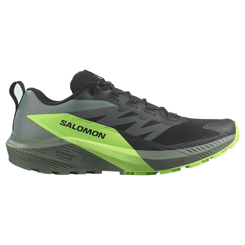 Chaussures Salomon Sense Ride 5 Nonir/Vert