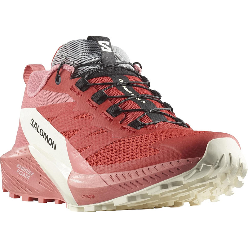 Chaussures Salomon Sense Ride 5 W Fuchsia/Rose