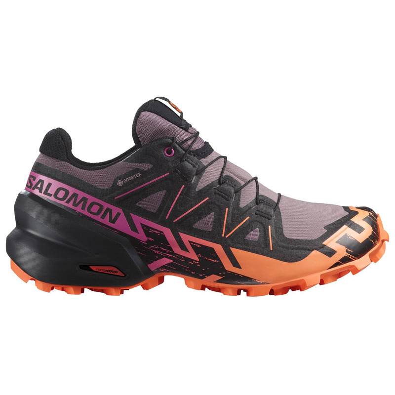 Chaussures Salomon Speedcross 6 GTX W Fuchsia/Orange