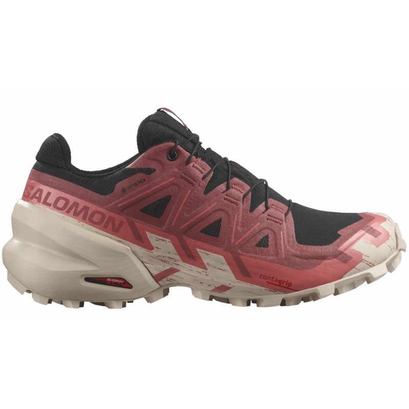 Chaussures Salomon Speedcross 6 GTX W Noir/Corail