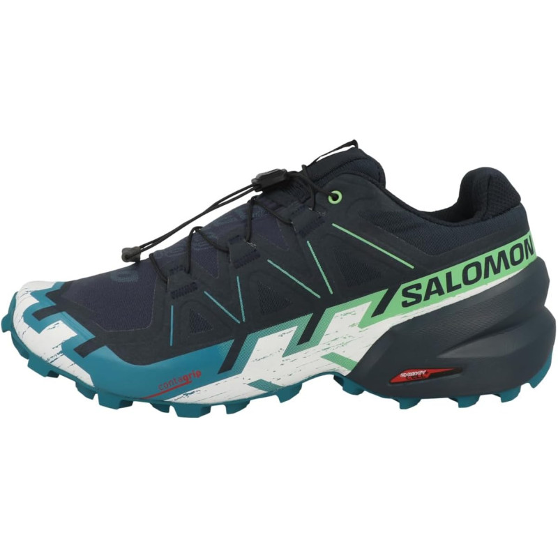 Chaussures Salomon Speedcross 6 Marine/Vert