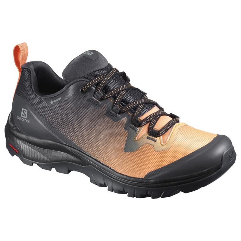 Zapatillas Salomon Go GTX W Naranja/Negro