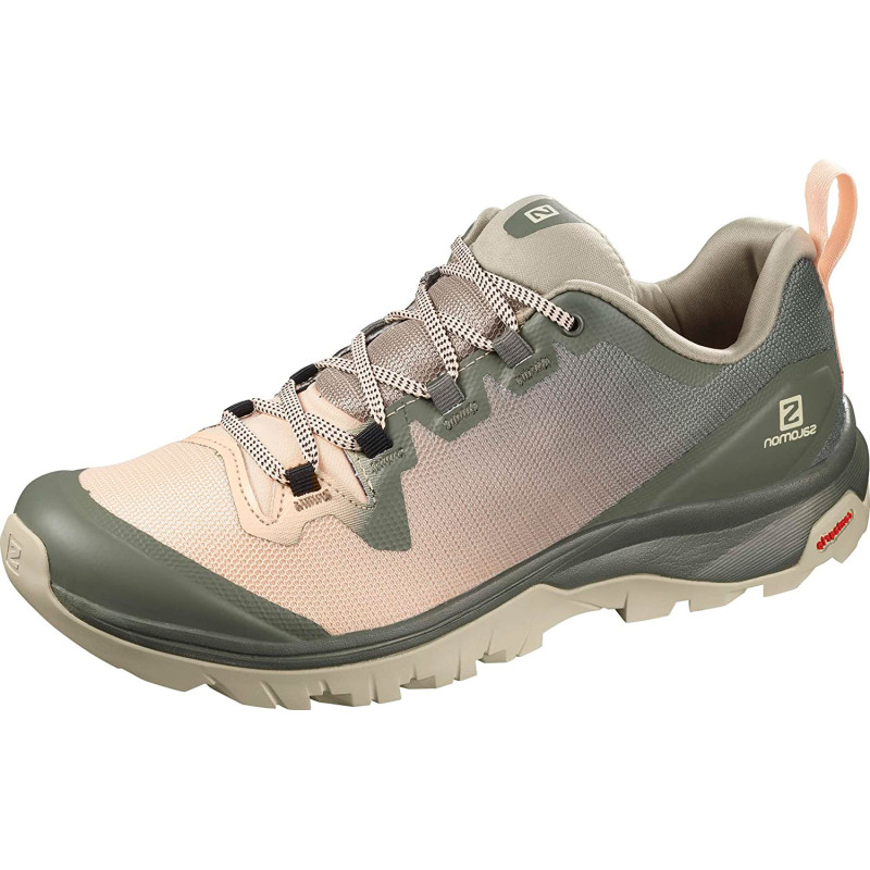 Zapatillas Salomon Go W Rosa/Gris
