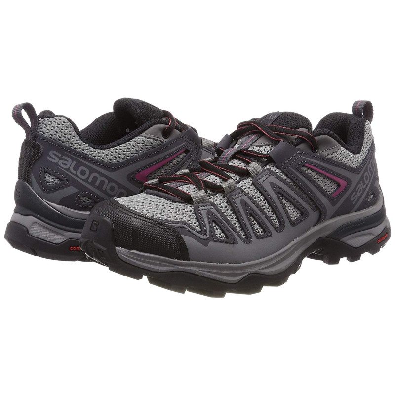 Zapatillas Salomon X Ultra 3 Prime W Gris/Fucsie