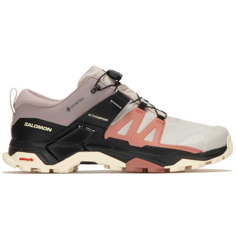 Chaussures Salomon X Ultra 4 GTX W Rose/Mauve