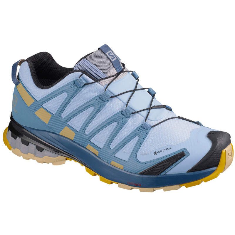 Zapatillas Salomon XA PRO 3D GTX V8 W Bleu/Mostaza