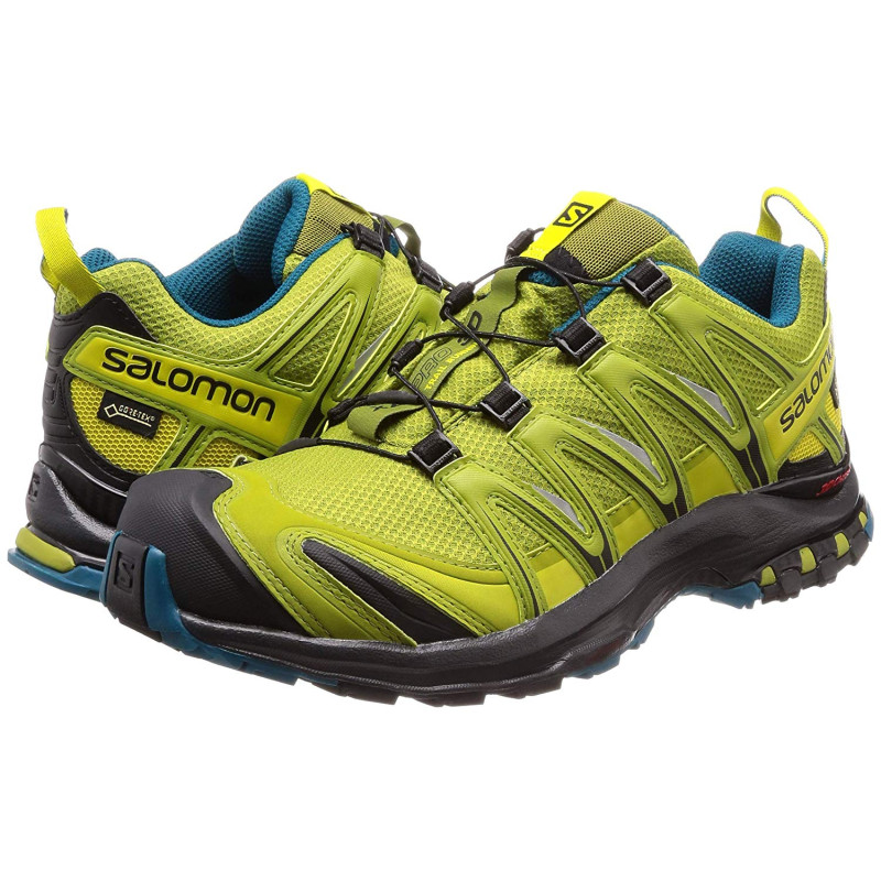 Zapatillas Salomon XA PRO 3D GTX Green Track/Azul