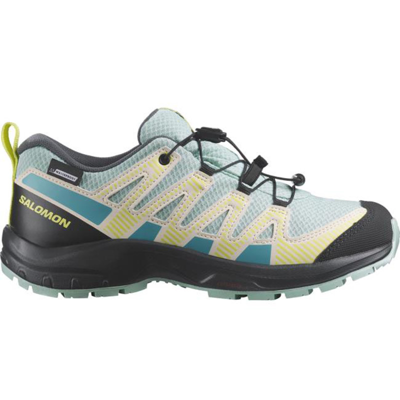 Chaussures Salomon Xa Pro V8 CSWP J Water Green/Lime