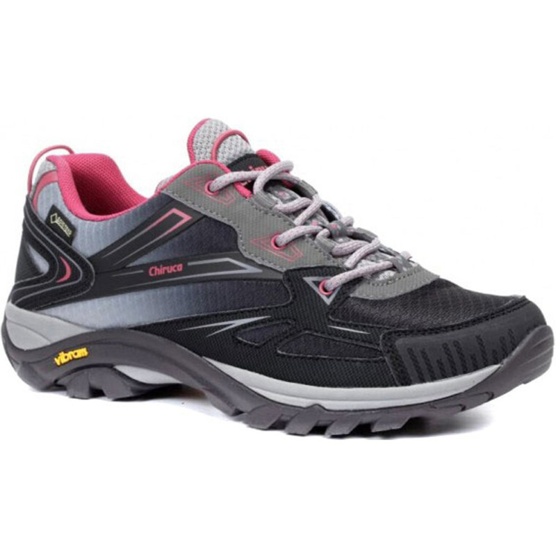 Chaussure Chiruca Aruba 03 Goretex Noir/Gris/Fuchsia