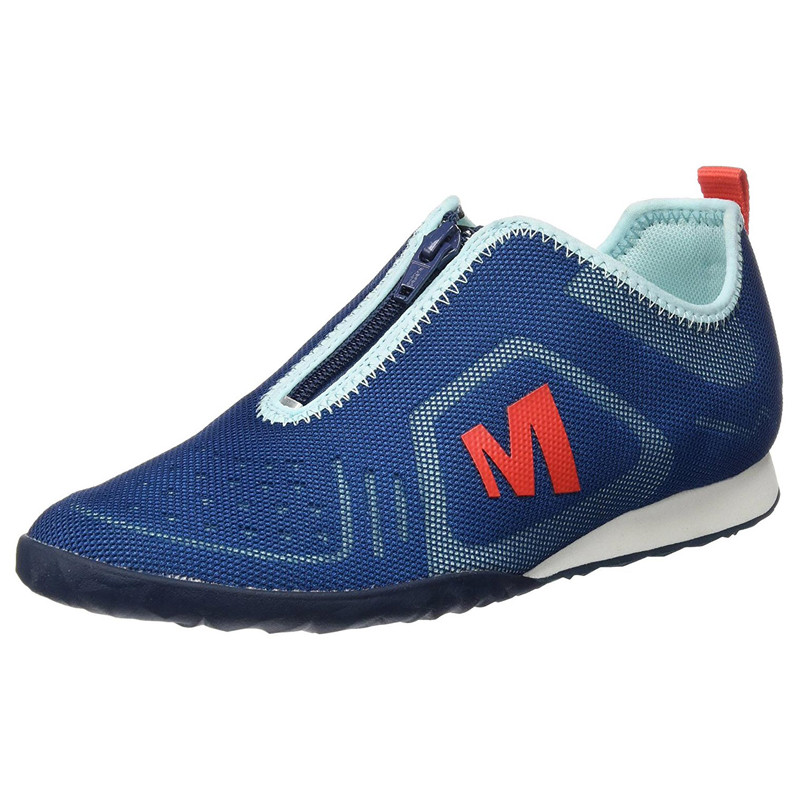 Zapato Merrell Civet Zip W Bleu/Coral