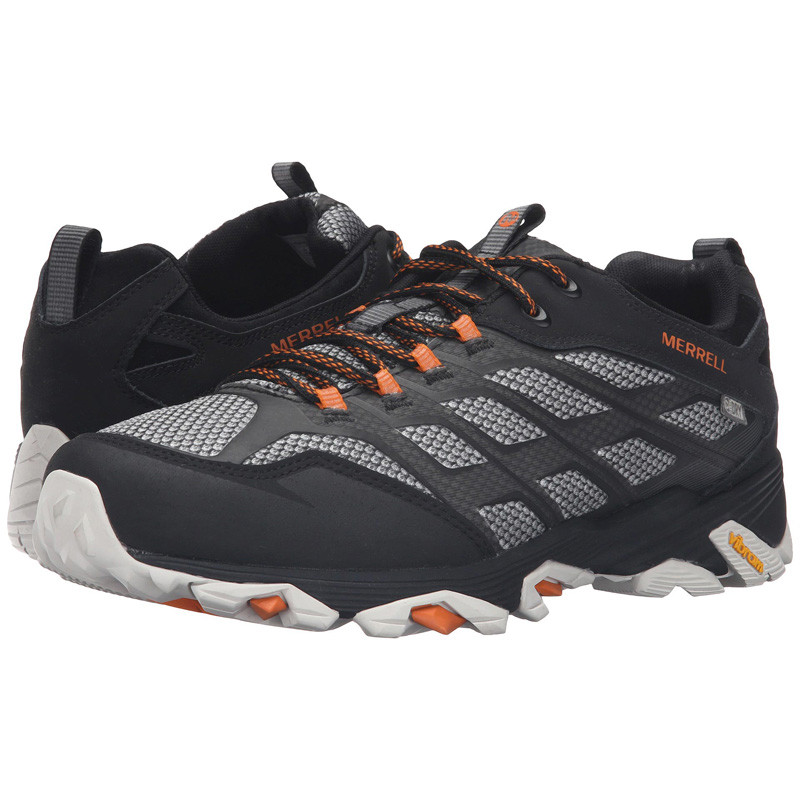 Zapato Merrell Moab Fst GTX Noir/Orange