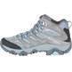 Botte Merrell Moab 3 Mid Gtx W Gris/Bleu