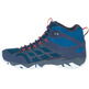 Merrell Moab FST 2 Botte Mid GTX Bleu/Orange