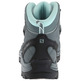 Bottes GTX authentiques Salomon W Turquoise/Negro